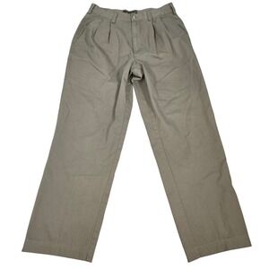 Vintage 2000 Timberland Pleated Khaki Pants Mens 31x29 (Tag 33) Y2K Skater Chino